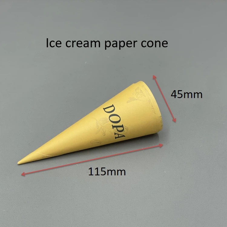 Custom Icecream Paper Cone