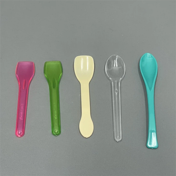 gelato spoons plastic