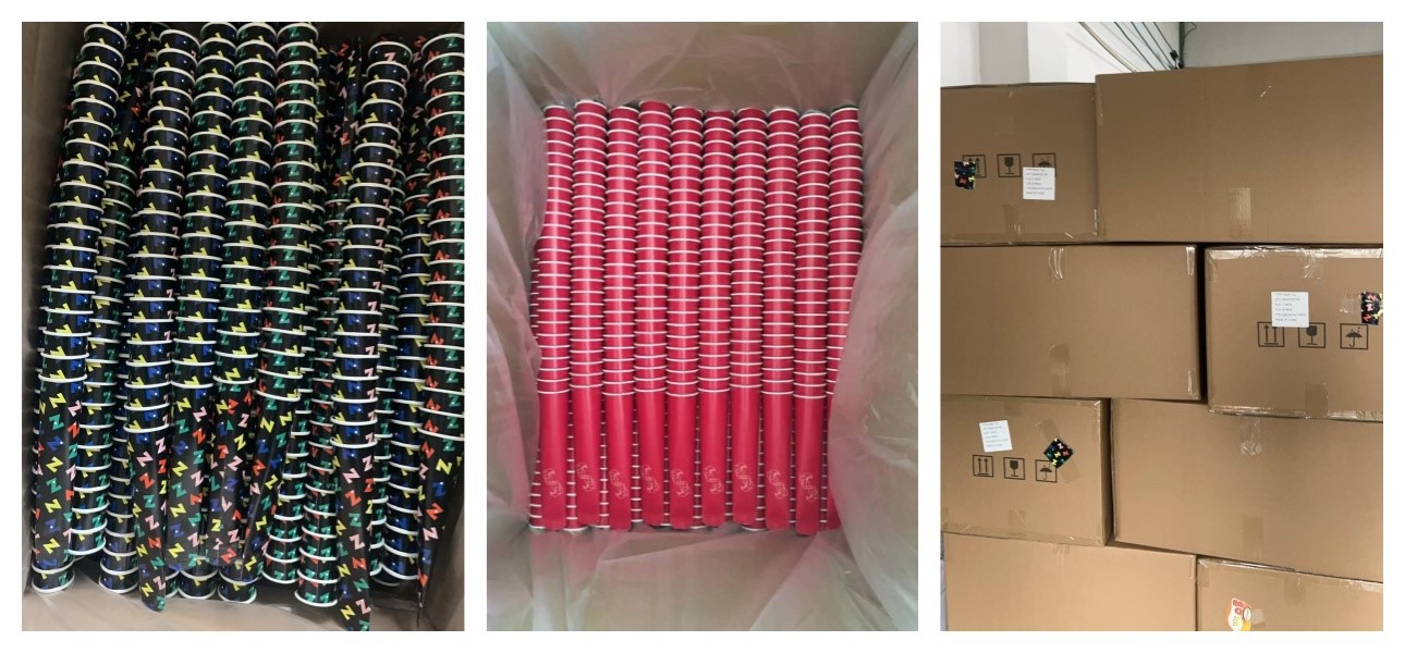 Packing calippo tube Packing calippo tube