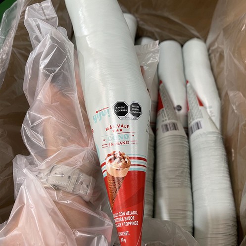 Custom Ice Cream Paper Cone sleeve 91 Custom Ice Cream Paper Cone sleeve 91